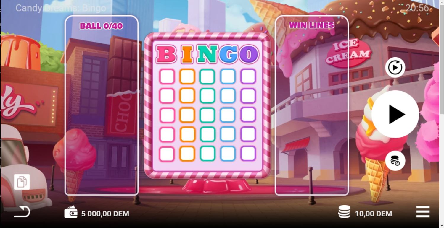 Candy Dreams Bingo