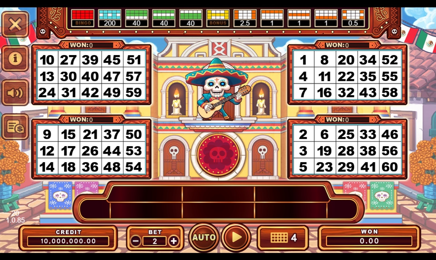 Skull Bingo