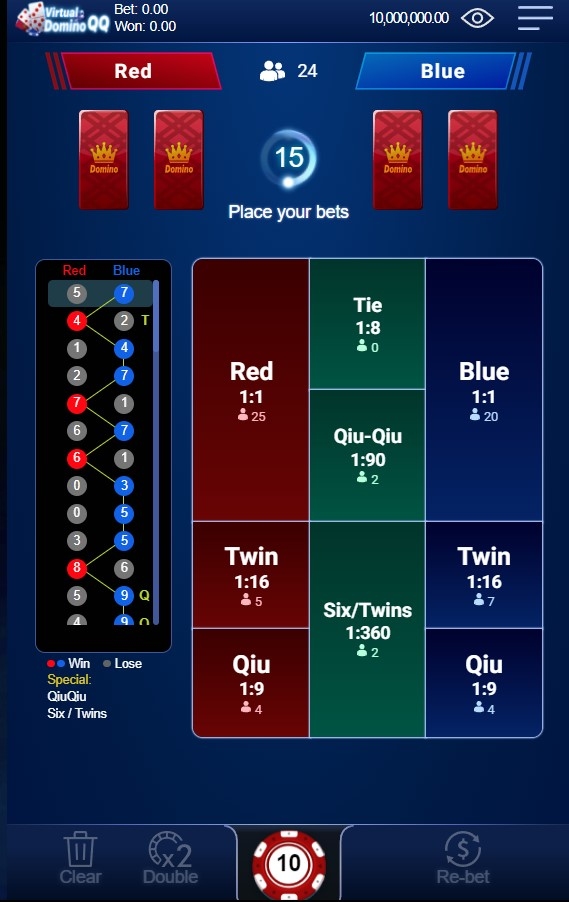 Virtual Domino QQ