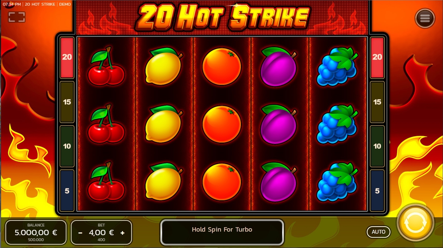 20 Hot Strike