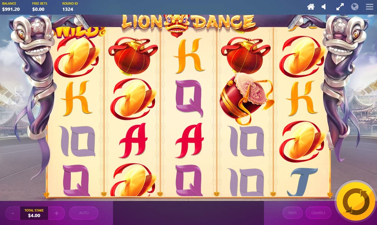 Lion Dance (Red Tiger)