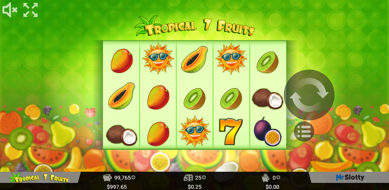 Tropical 7 Fruits