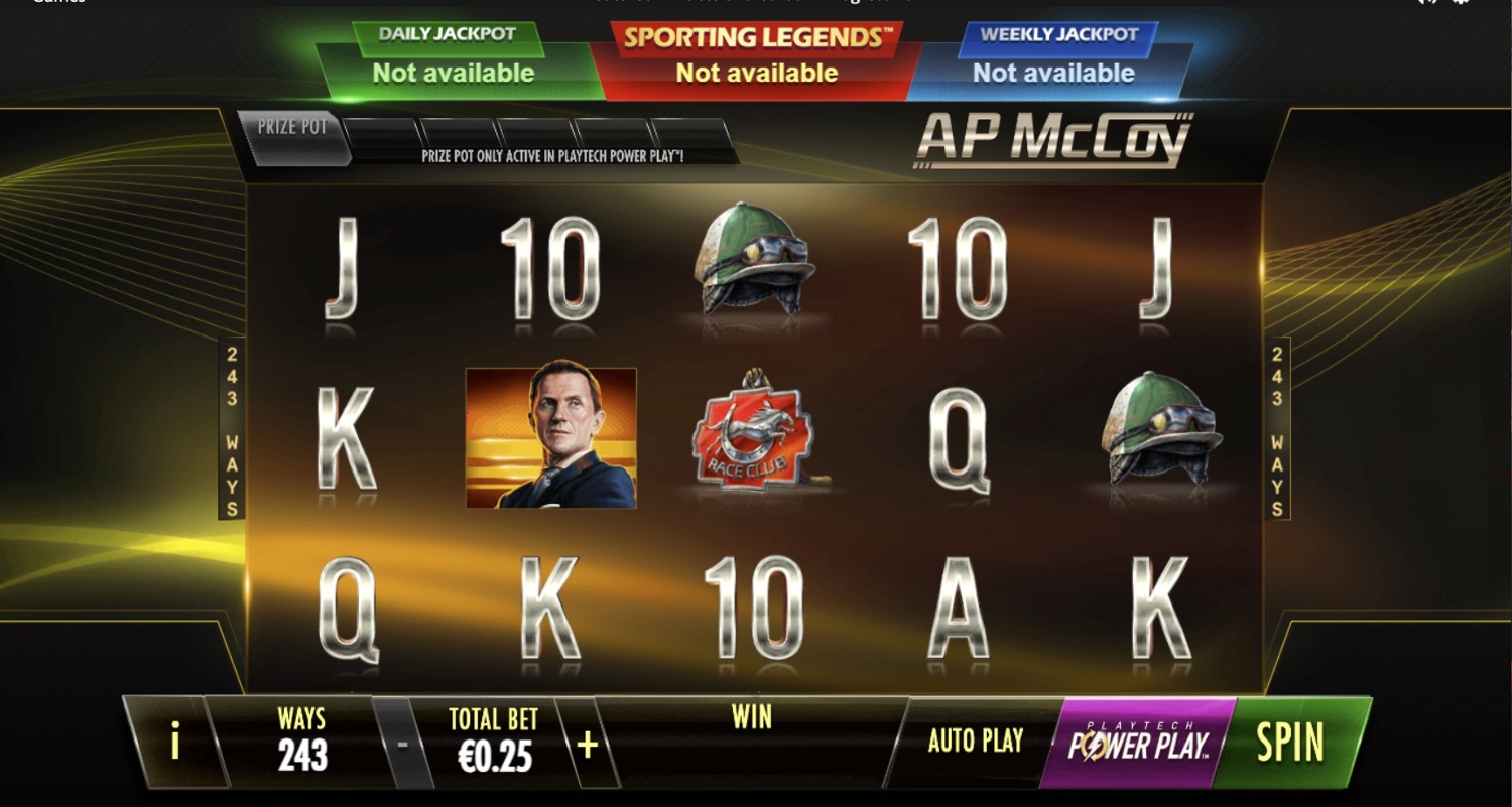 Sporting Legends: AP McCoy