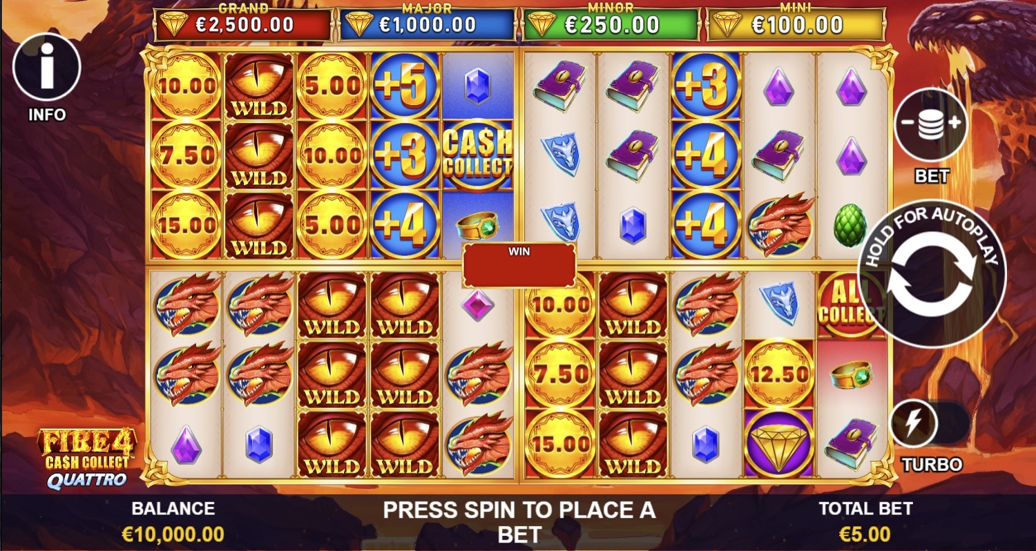 Fire 4: Cash Collect Quattro