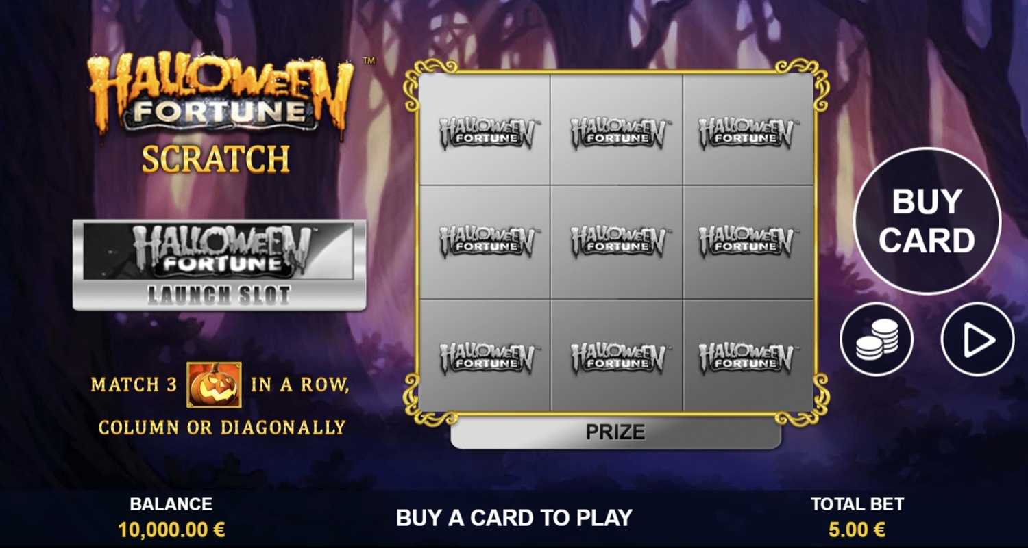 Halloween Fortune Scratch