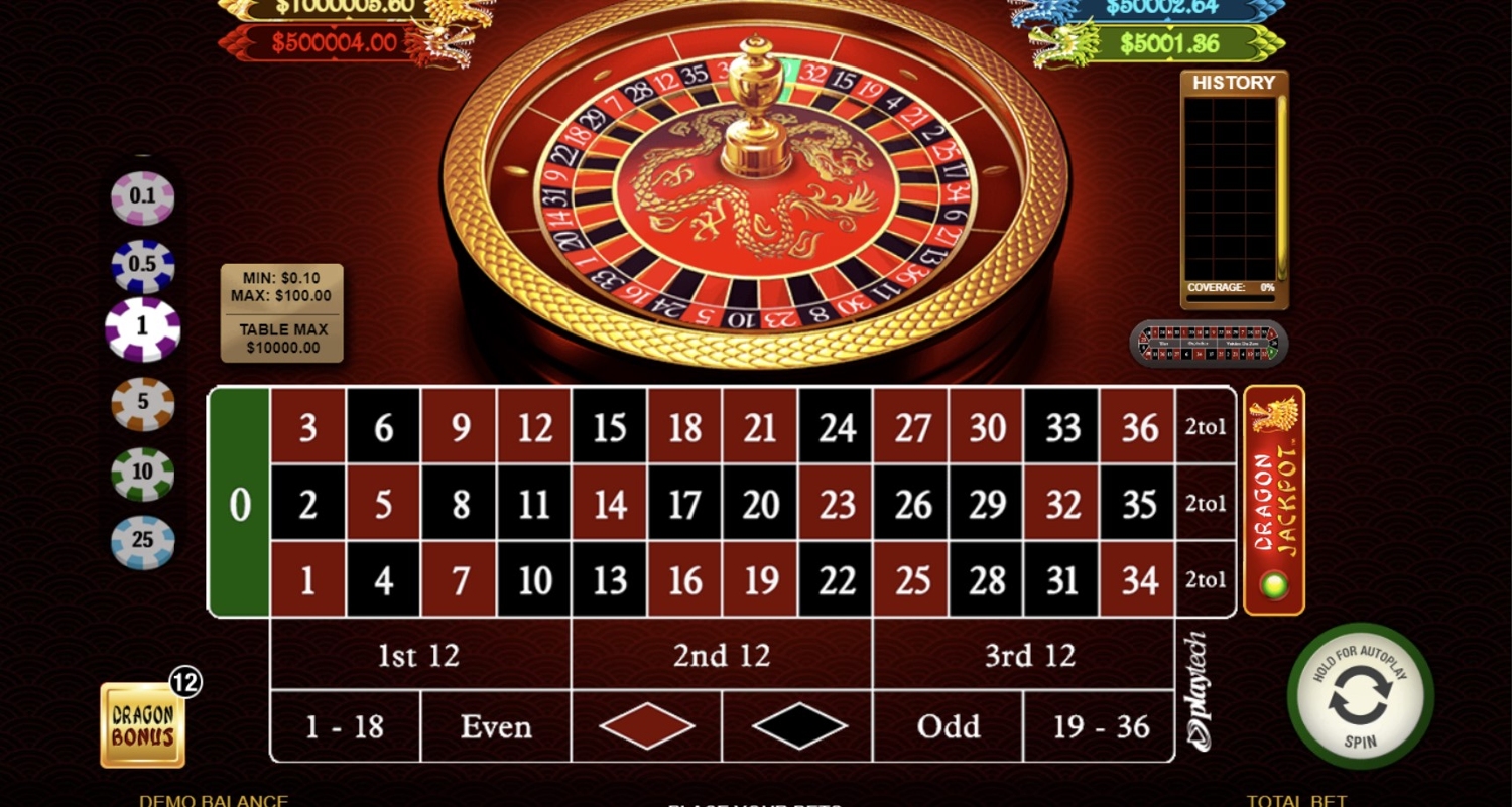 Dragon Jackpot Roulette