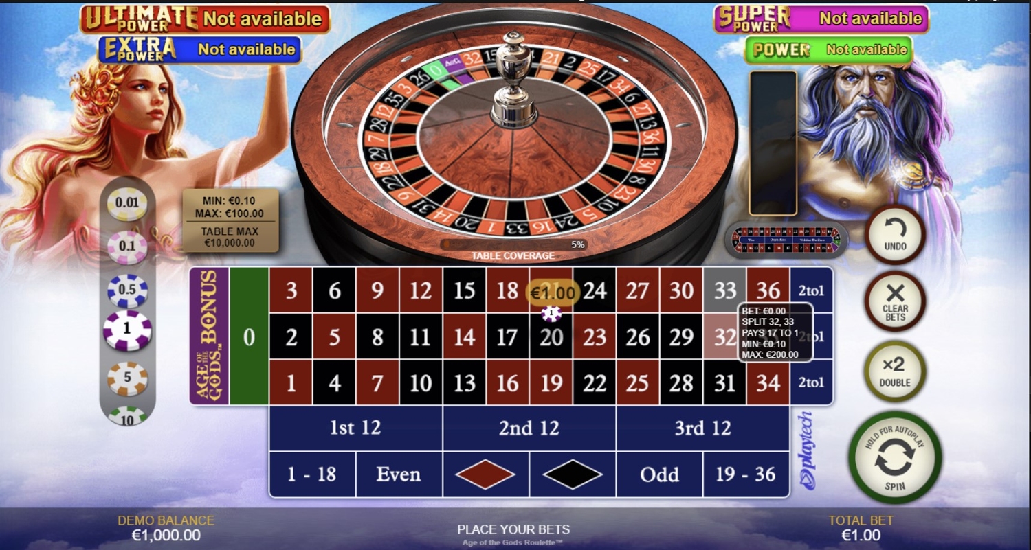 Age of the Gods: Roulette