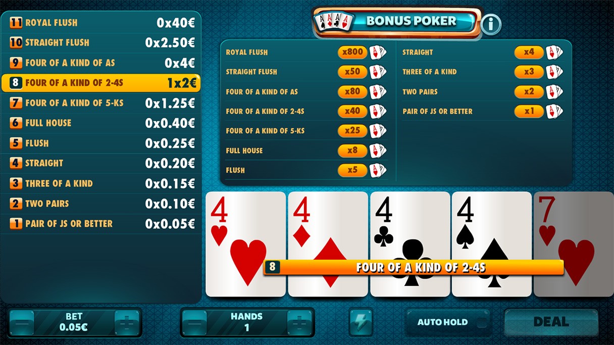 Bonus Poker