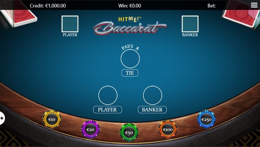 HitMe! Baccarat