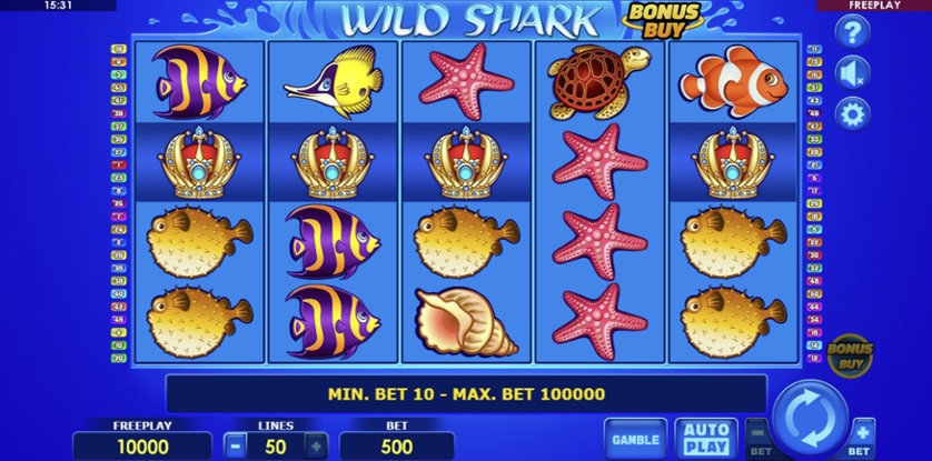 Wild Shark Bonus