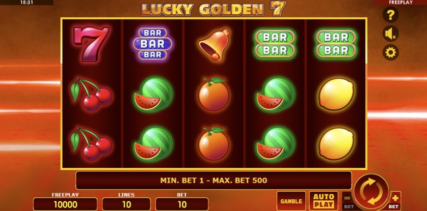 Lucky Golden 7s