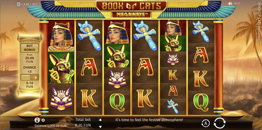 Book of Cats Megaways