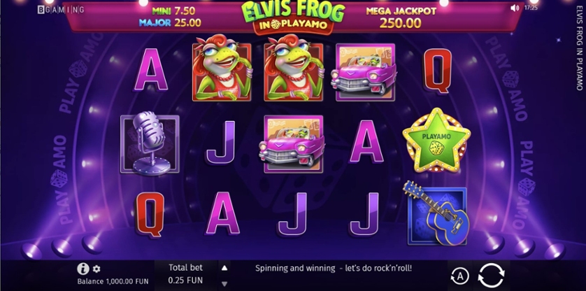 Elvis Frog in PlayAmo
