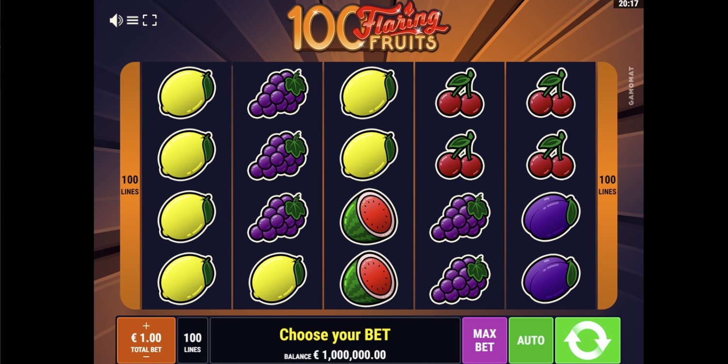 100 Flaring Fruits