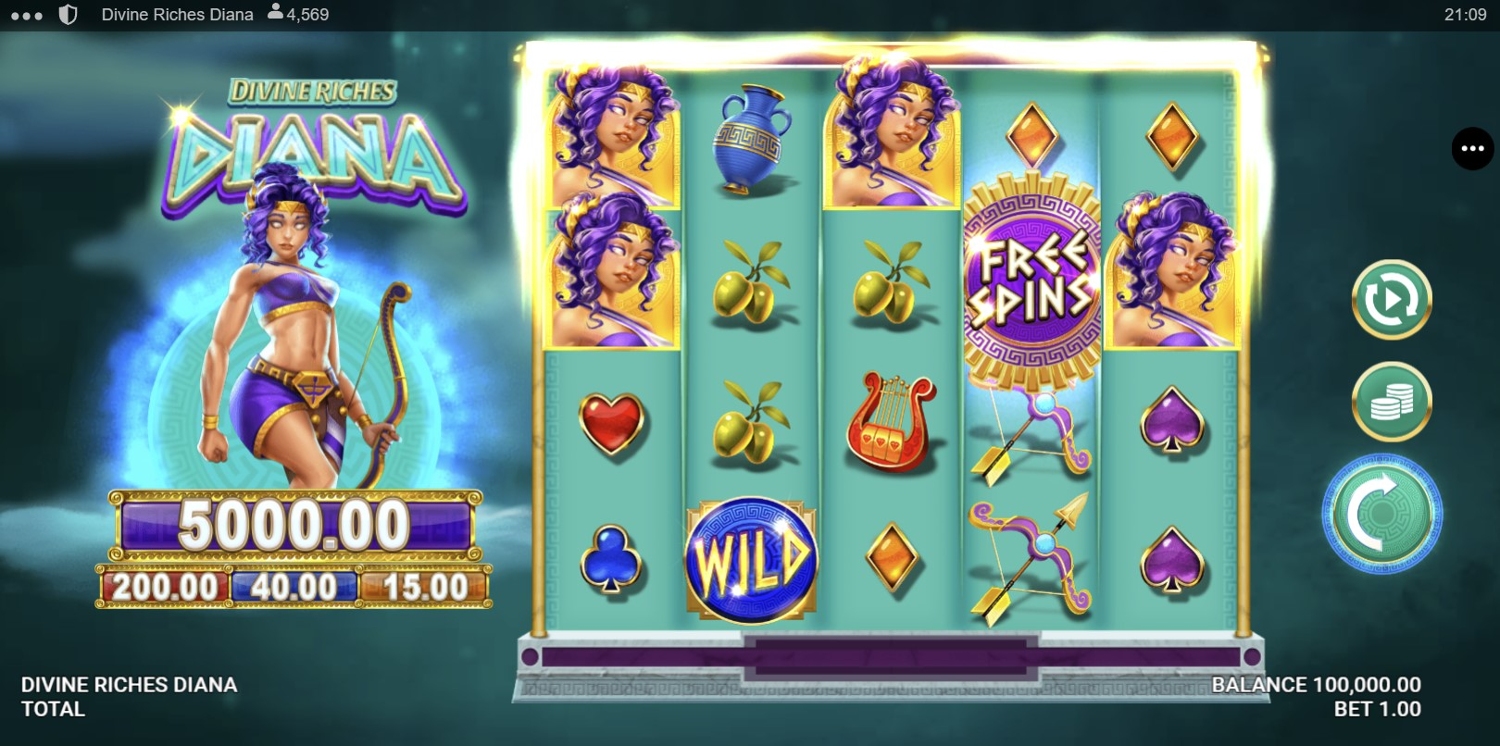 Divine Riches: Diana