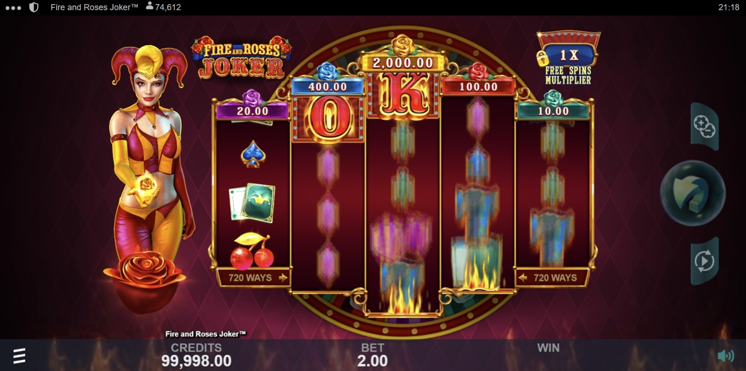 Fire and Roses Joker