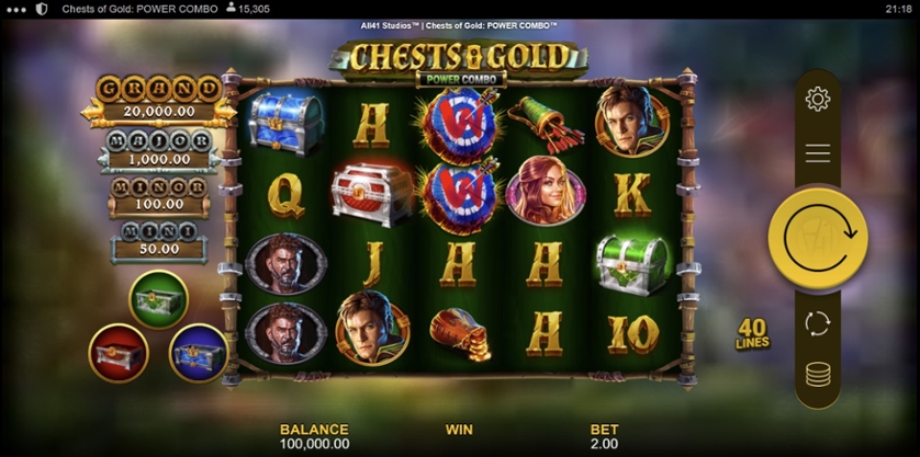 Chests of Gold: Power Combo