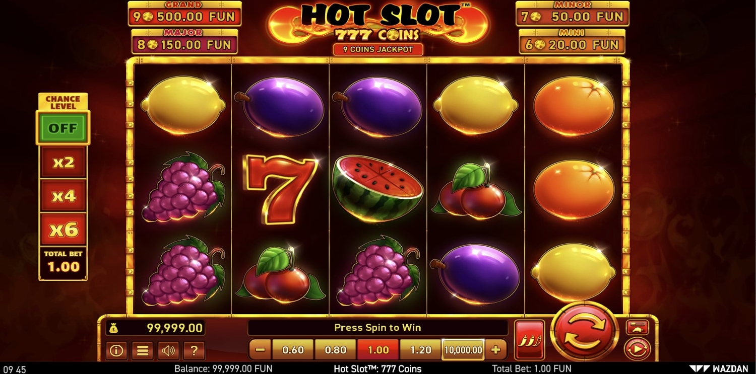 Hot Slot: 777 Coins