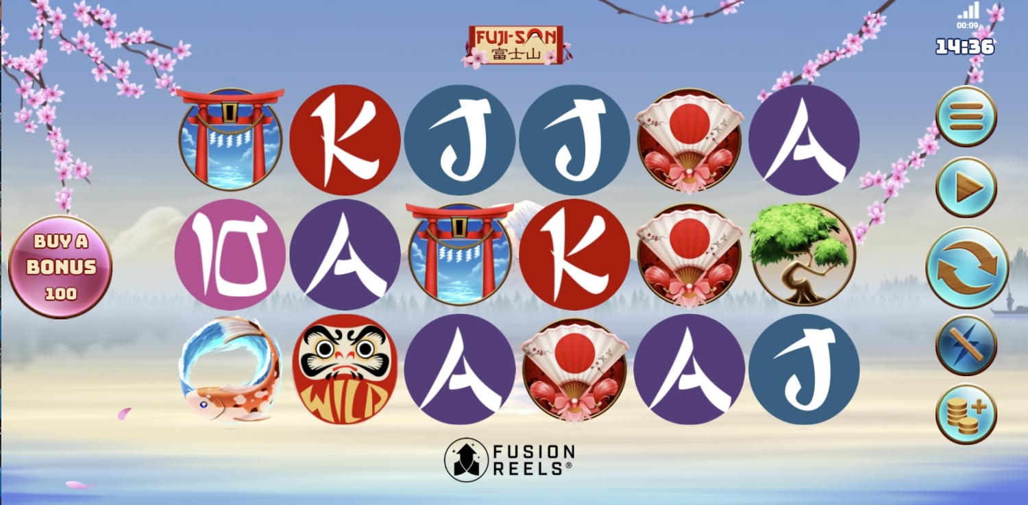Fuji San With Fusion Reels
