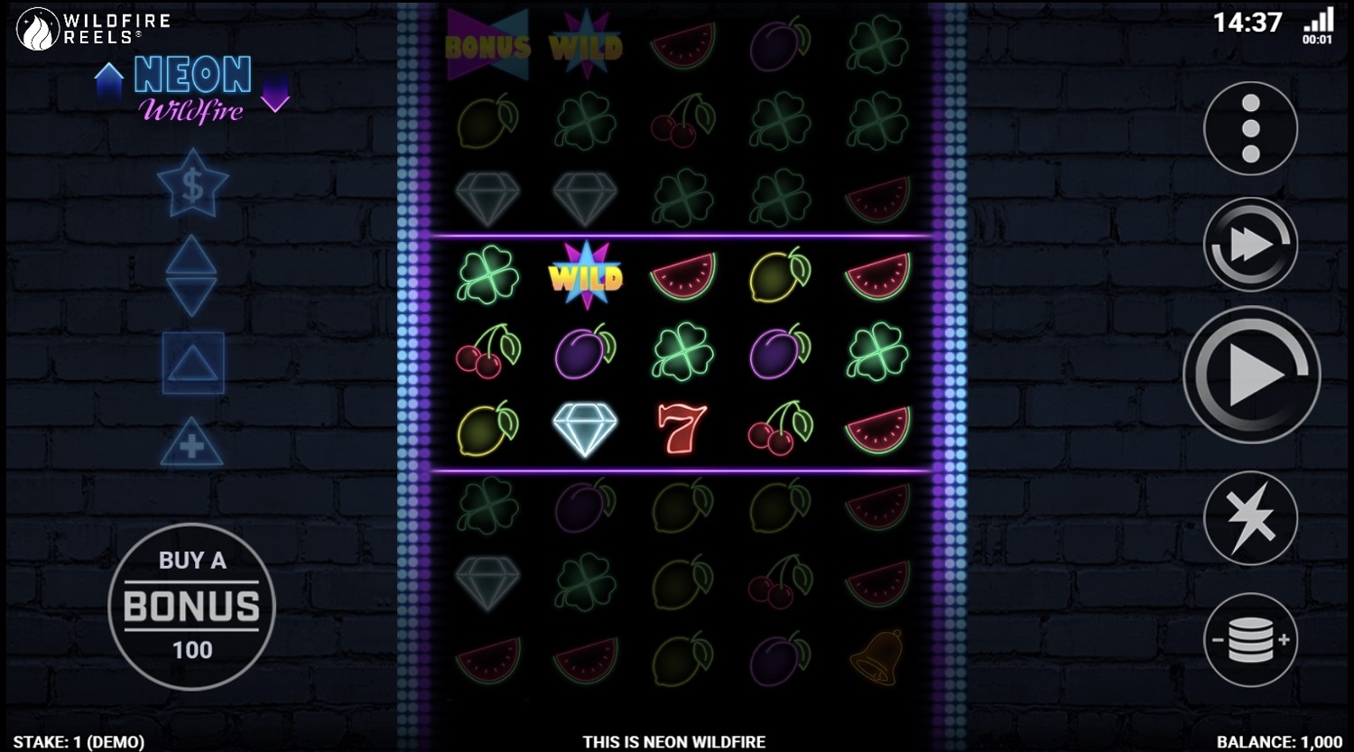 Neon Wildfire with Wildfire Reels