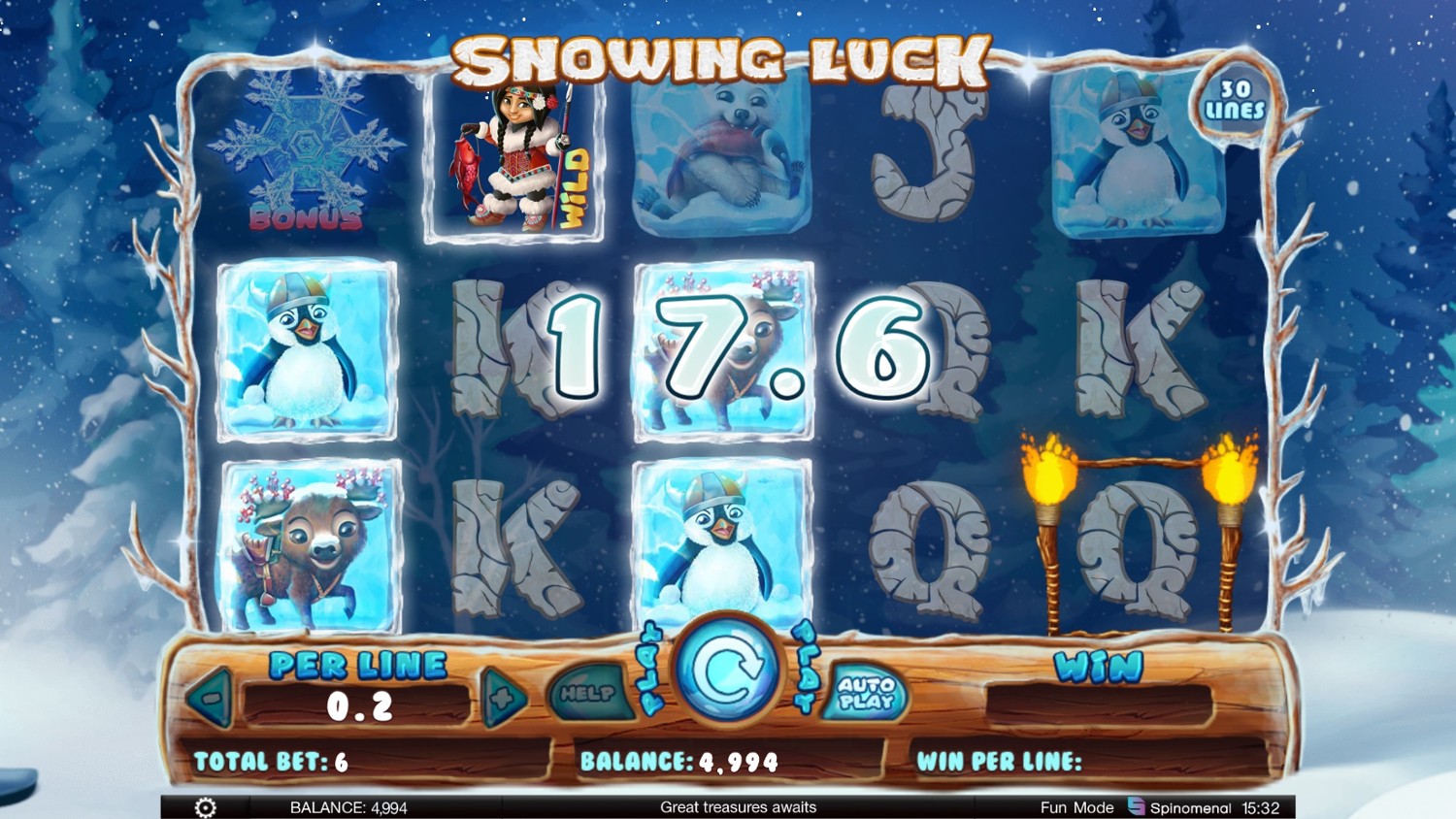 Snowing Luck