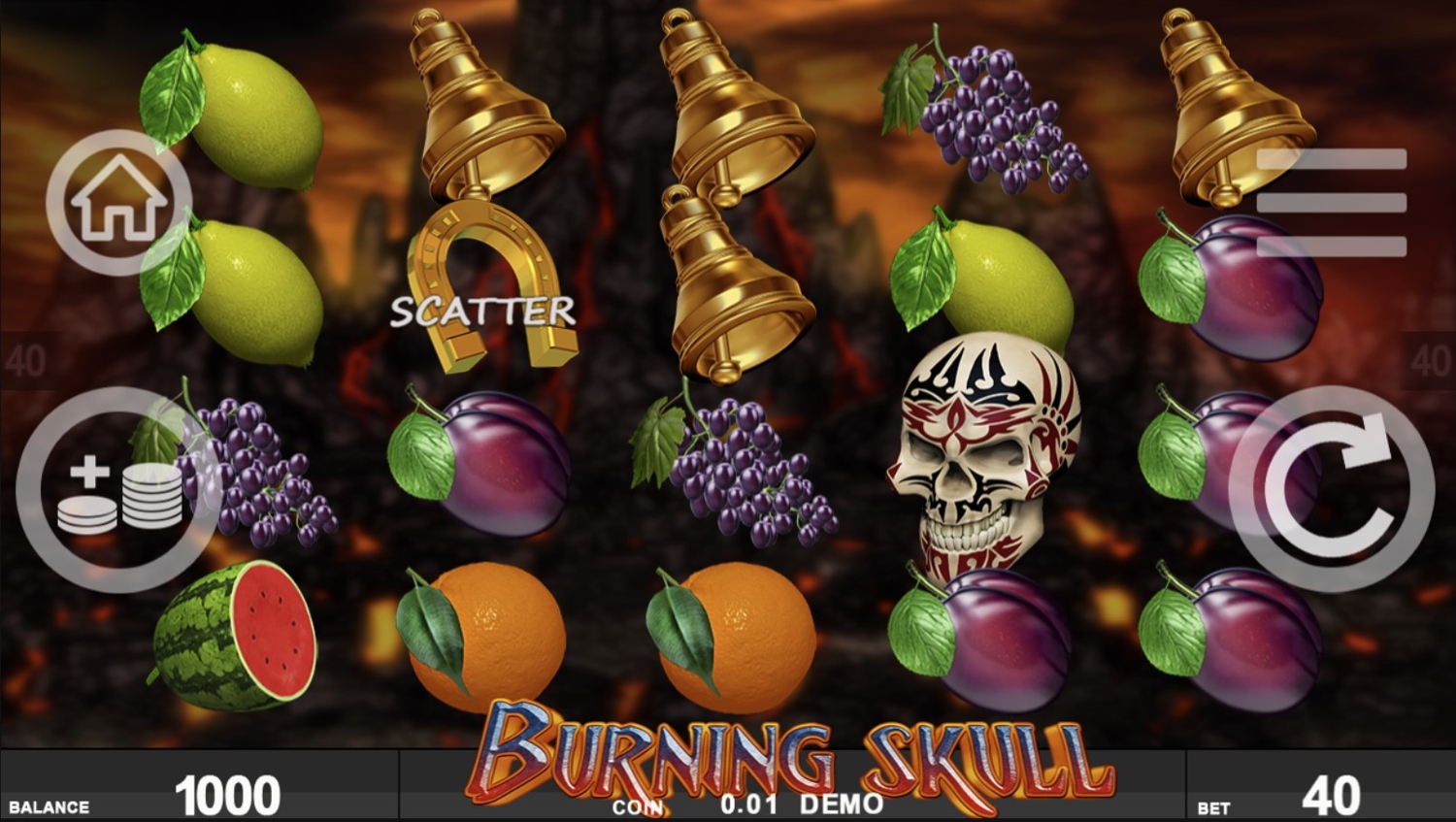 Burning Skull