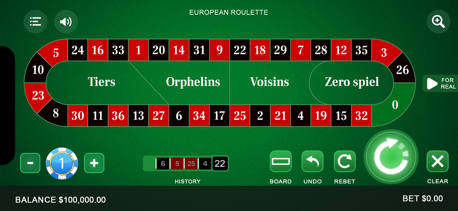 European Roulette (BeGames)