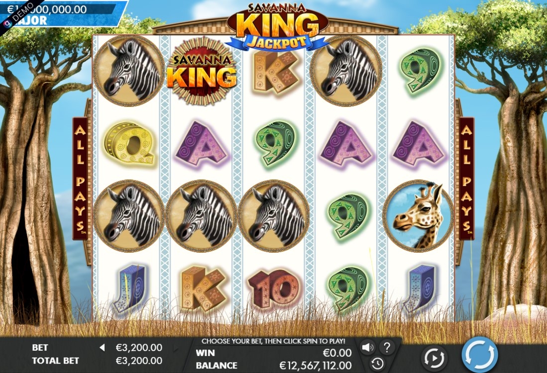 Savanna King - Jackpot