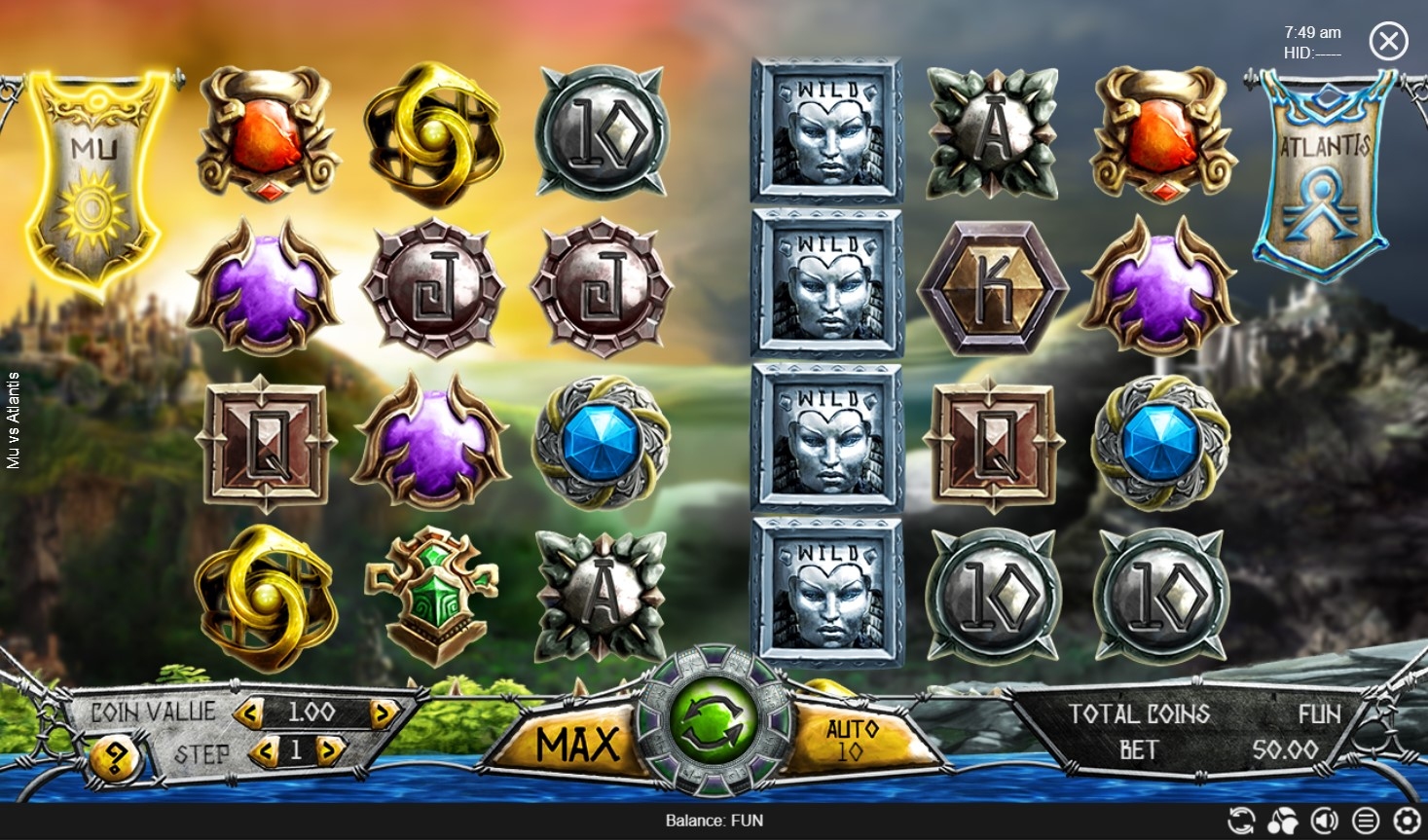 Mu vs Atlantis