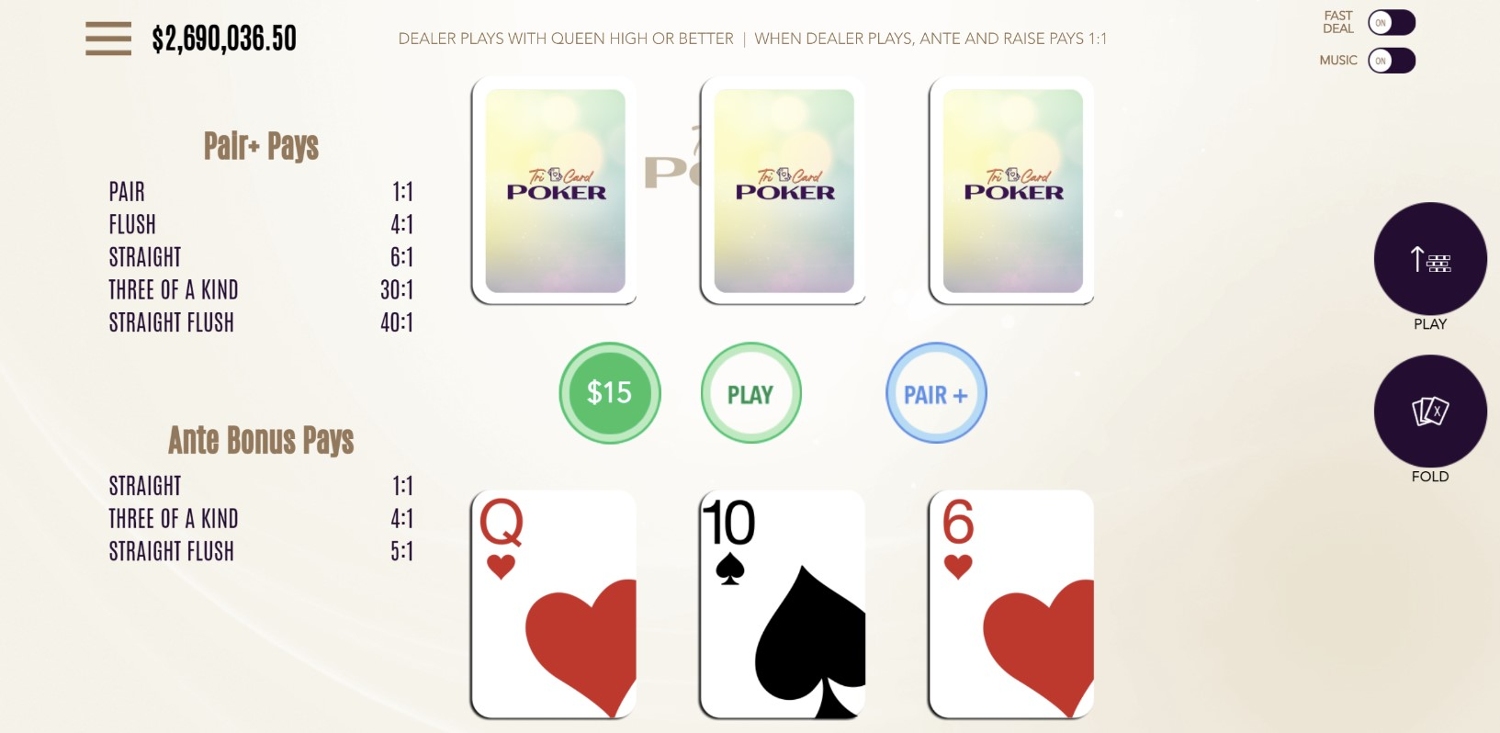 Three Card Poker
