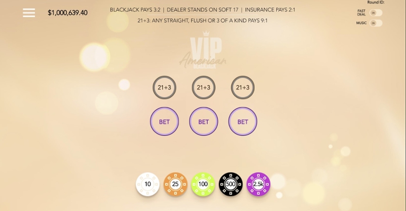 VIP American Blackjack