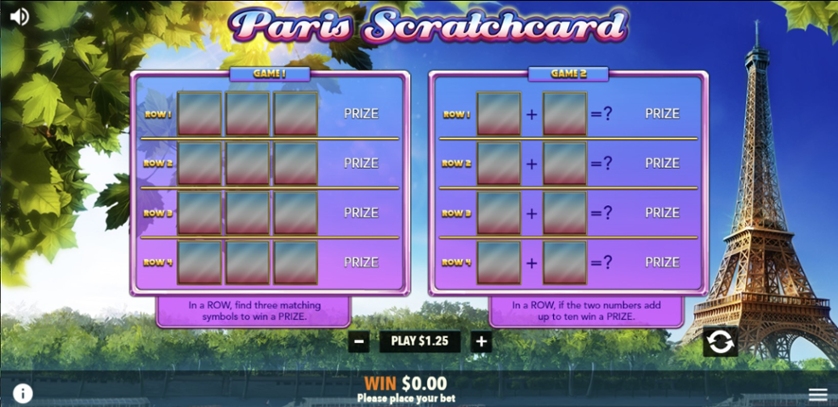 Paris Scratchcard