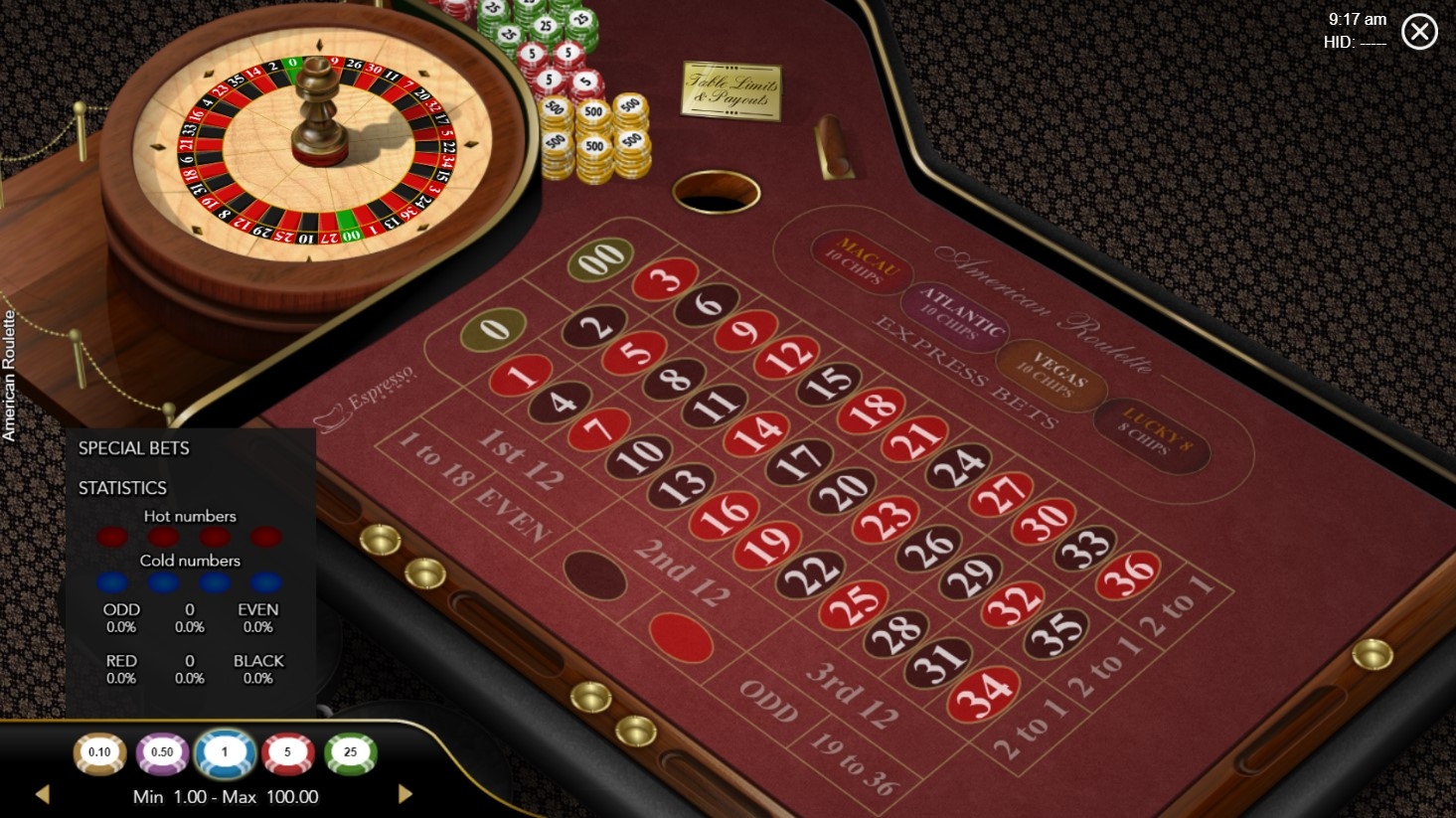 American Roulette (Espresso)