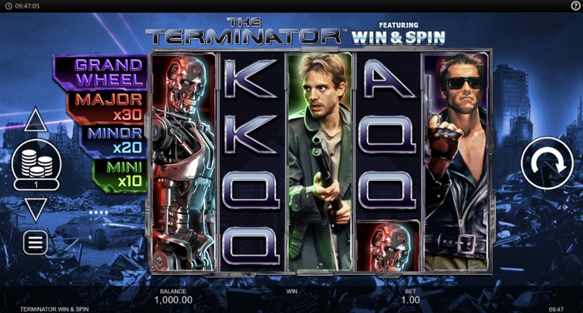 The Terminator Win and Spin