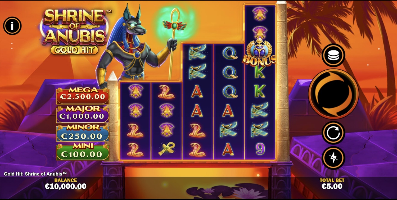 Shrine Of Anubis: Gold Hit