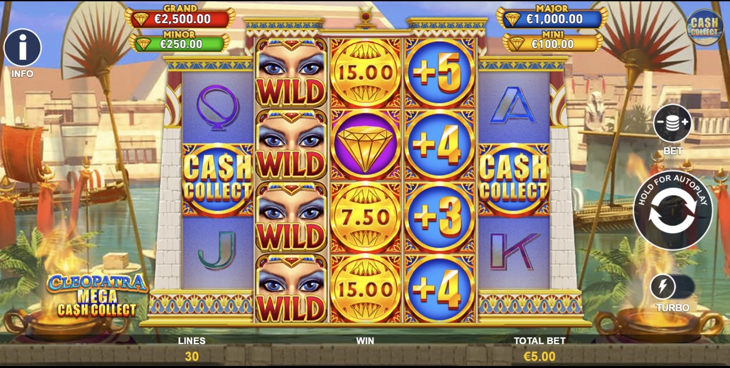Cleopatra: Mega Cash Collect