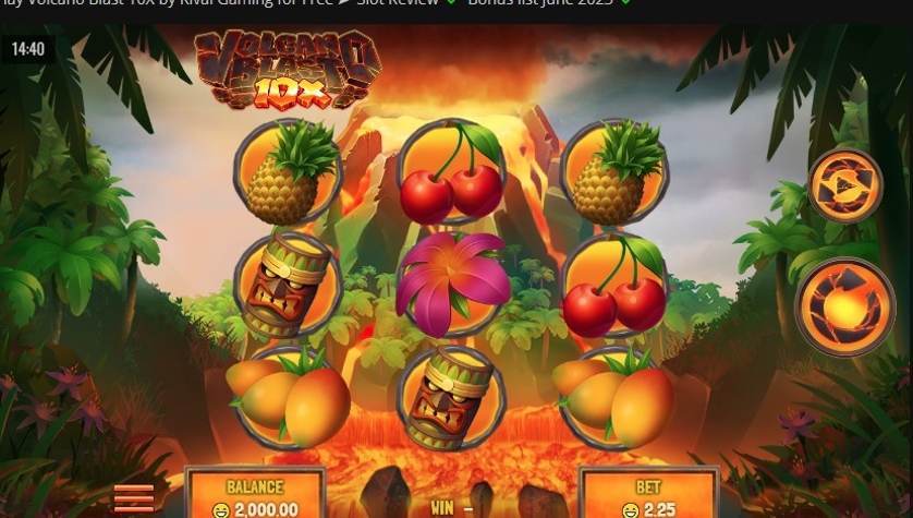 Volcano Blast 10X