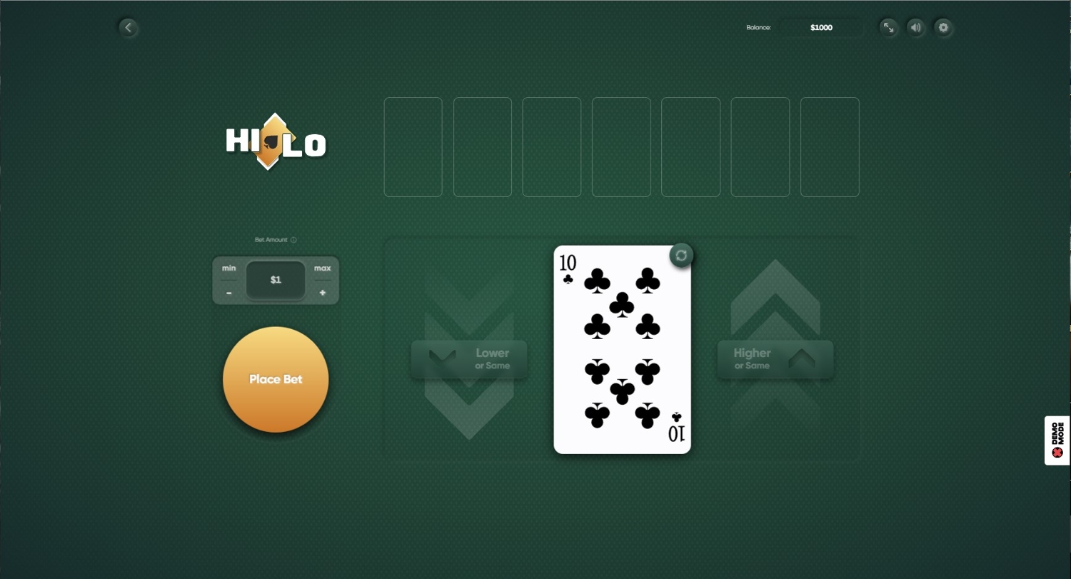 Hi-Lo (Turbo Games)