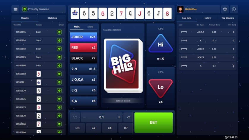 Big Hi-Lo