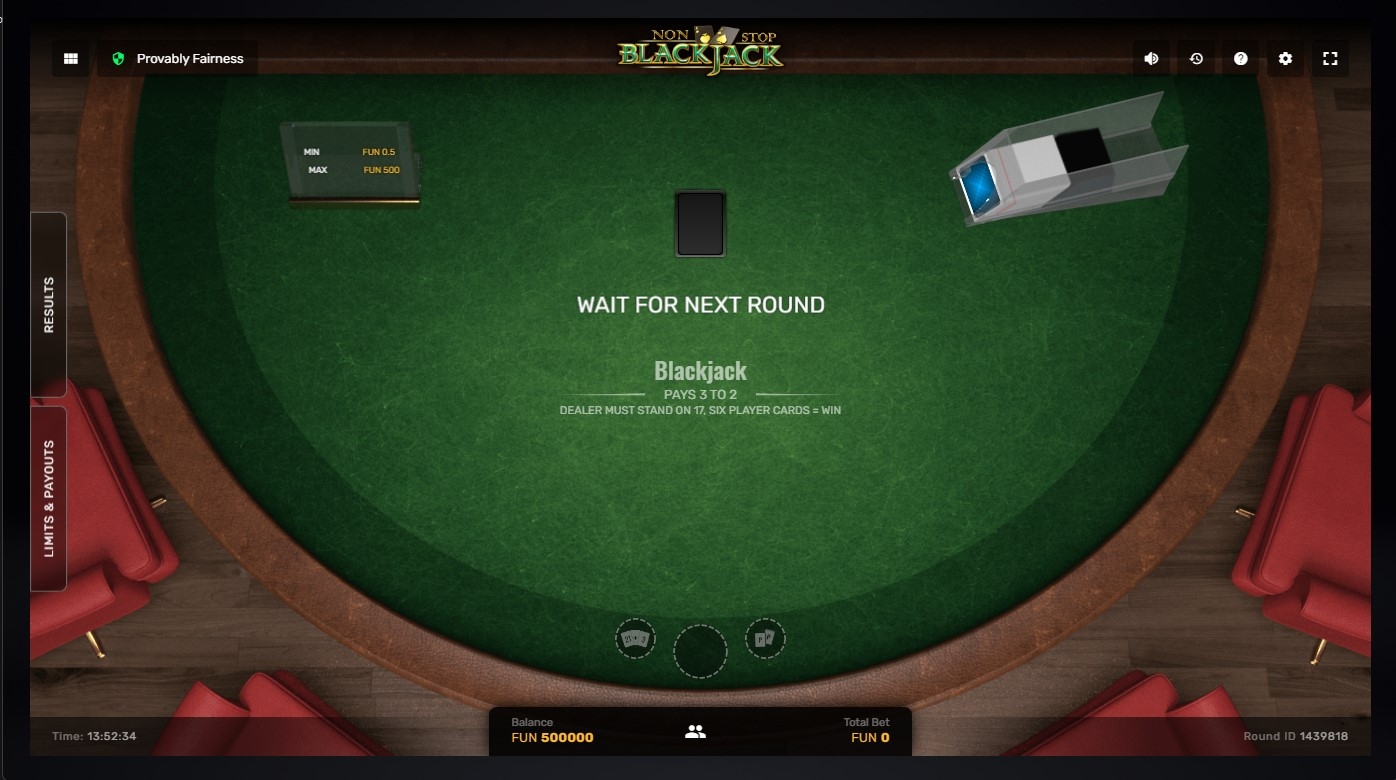 Non-Stop Blackjack