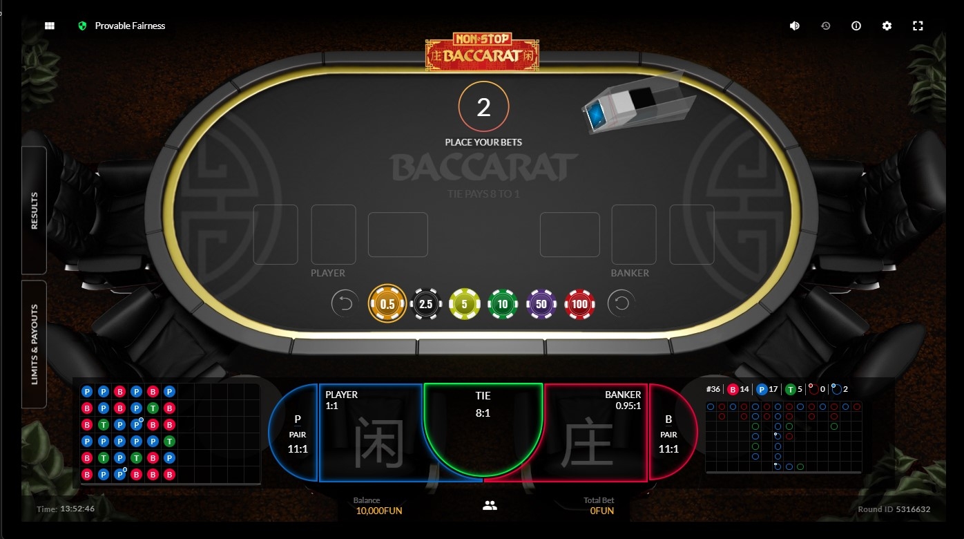 Non-Stop Baccarat