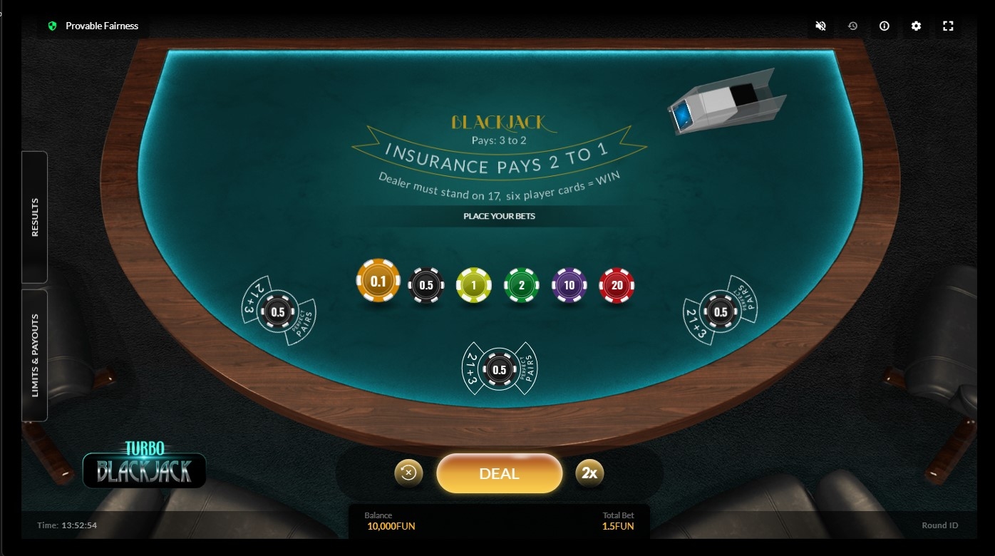 Turbo Blackjack