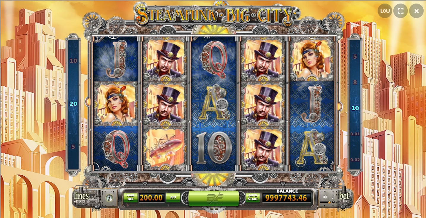 Steampunk Big City