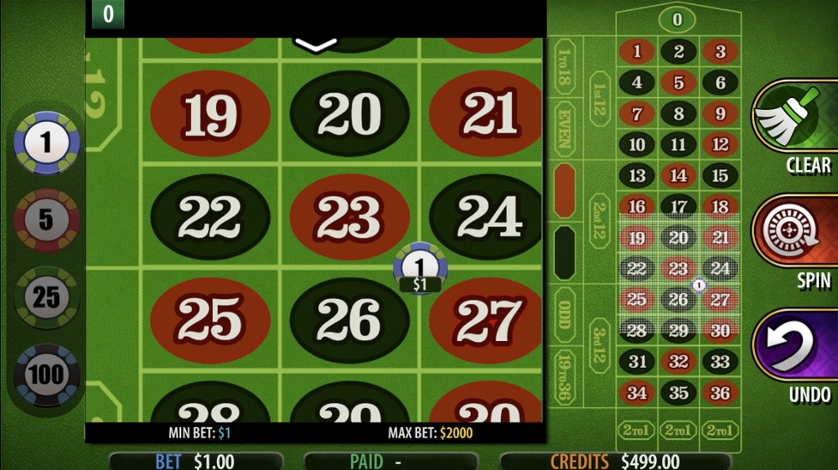 Roulette Single Zero (Multislots)