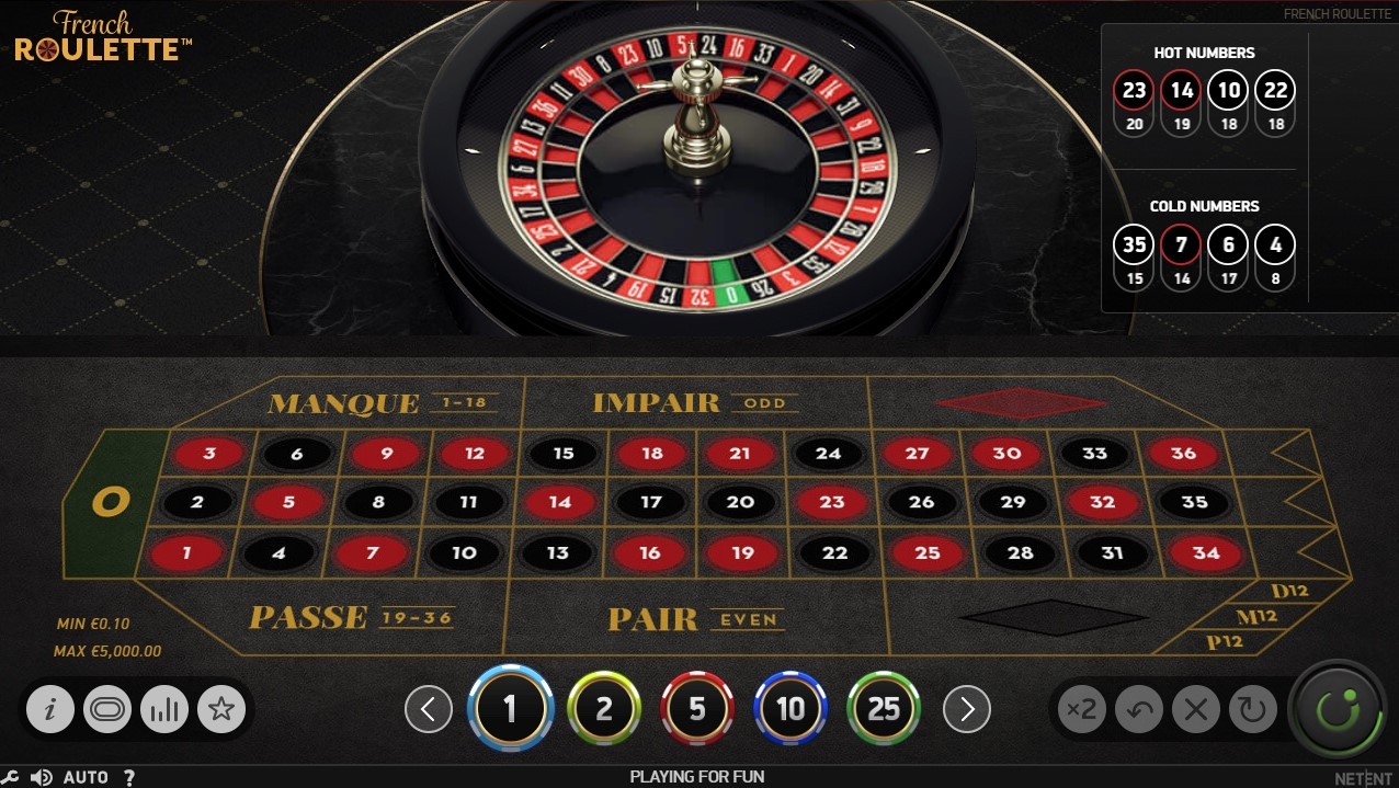 French Roulette (NetEnt)