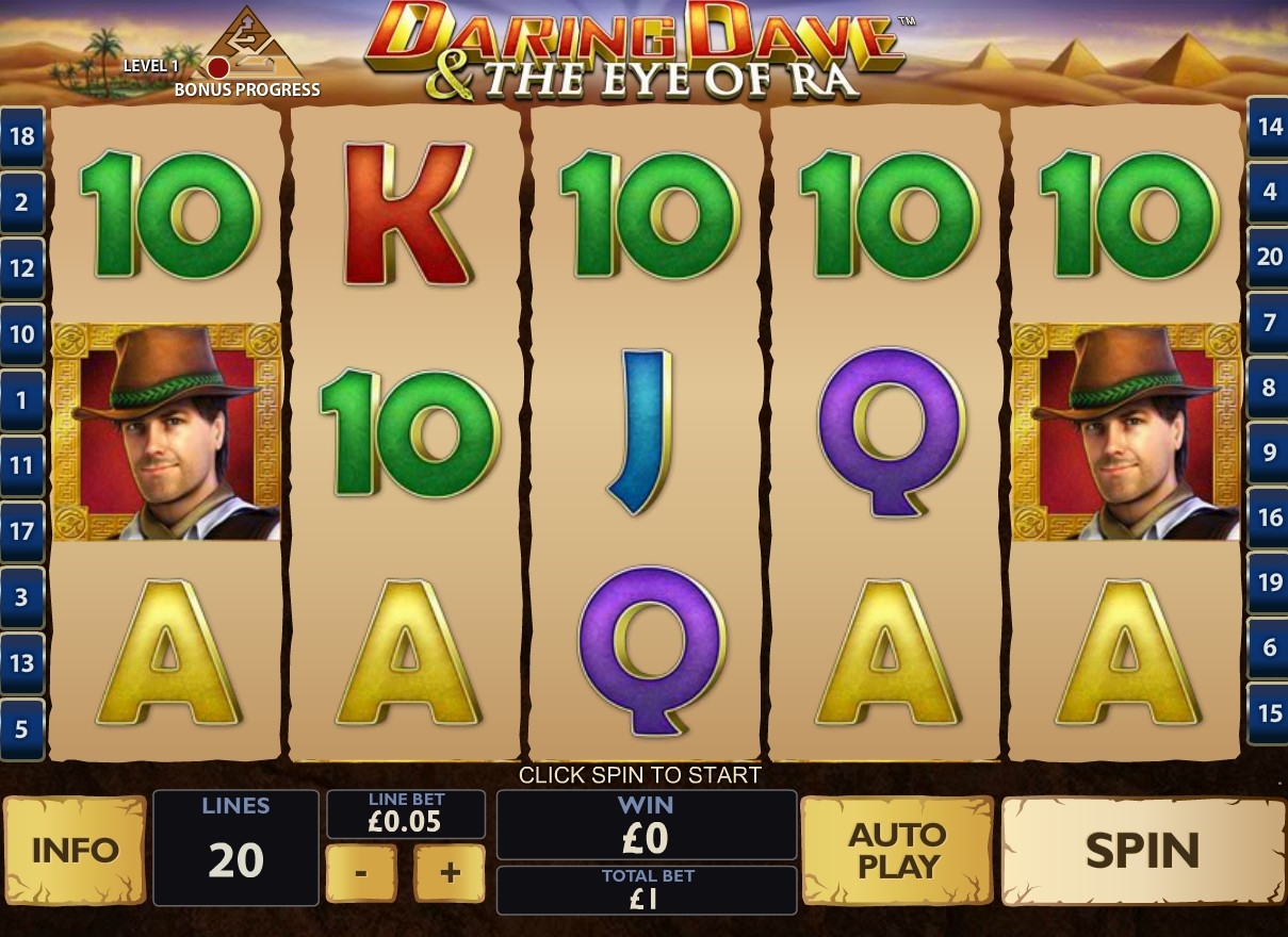 Daring Dave & The Eye of Ra