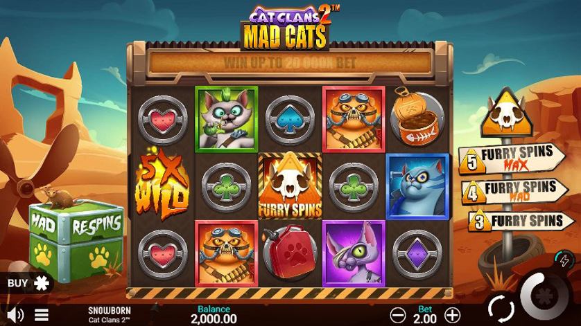 Cat Clans 2: Mad Cats