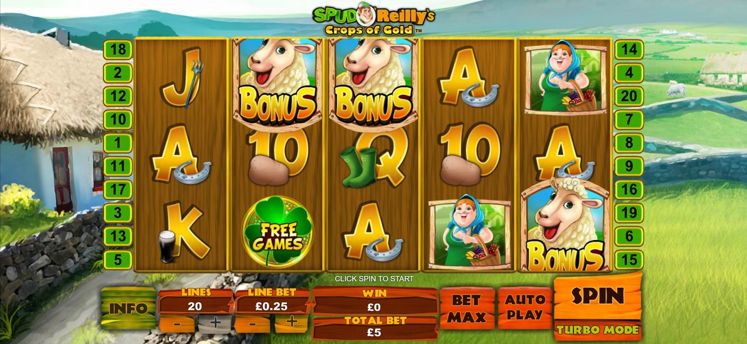 Spud O'Reilly's Crops of Gold