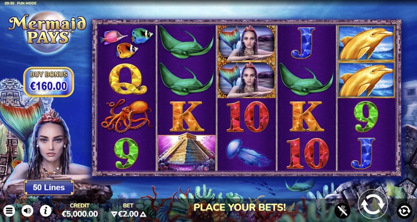 Mermaid Pays (50 lines)