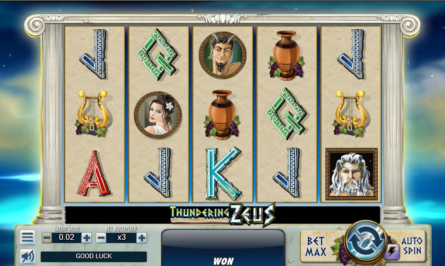 Thundering Zeus